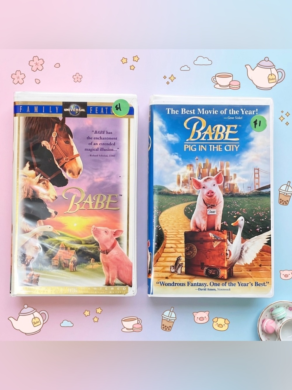 Babe VHS Bundle